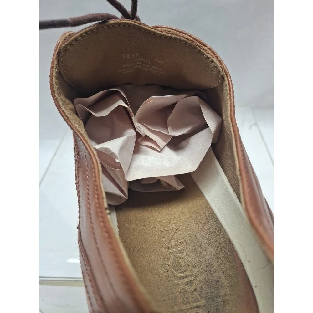 Cole Haan Original Grand Wingtip Oxford Men's Shoes 11M Brown Woodbury-Ivory